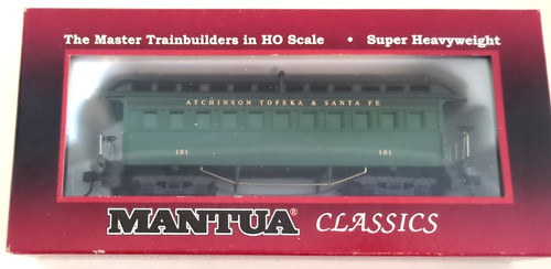 MANTUA CLASSICS # 716100 HO Scale SF 1890 VAGÓN DE PASAJEROS DE MADERA | Zustand: New