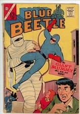 Blue Beetle 1 Charlton Comics 1st Silver Age Blue Beetle Good