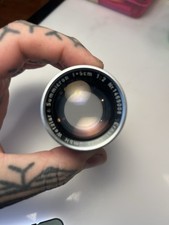 Leica 50mm f/2.0 Summicron-M Dual Range Lens slight haze 