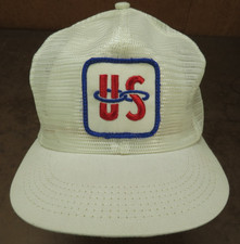 VTG US Fertilizer ALL MESH Patch Seed corn beans Farm trucker cap hat