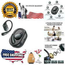 Language Translation Earbuds, AI Translation Earbuds Real Time with 144 Langu...