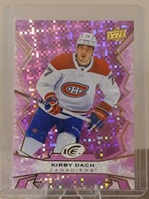 2022-23 Upper Deck Ice Kirby Dach Purple #79 Montreal Canadiens