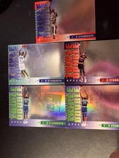 Upper Deck Triple Double 3-D Standouts NBA Basketball 4 Card Lot