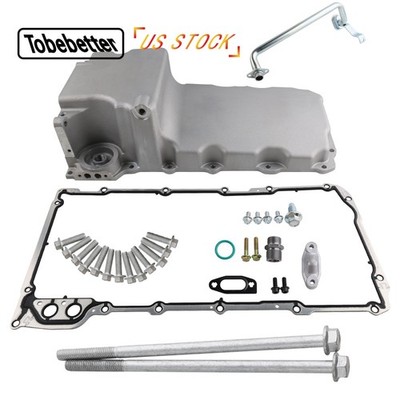 Aluminum for Swap LS LS3 LS2 LS1 4.8L 5.3L 6.0L Pan Oil Low Retrofit Kit Profile