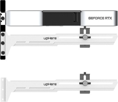 G276WT White Graphics Card GPU Brace Support Video Card Sag Holder/Holster Brack