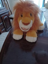 Vtg 1993 Disney Mattel AuthenticThe Lion King Plush Tested Roars With Tag