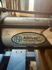 Allen Sherman Hoff Ash Ashvac Pneumatic Iron Segregating Knife Slide Valve 7in