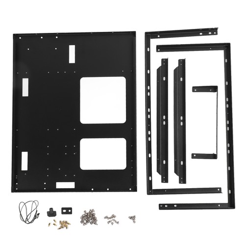 ATX Open Chassis Case Rack Stackable Supports X79 X99 Dual Channels Gaming P NEW - Afbeelding 7 van 12