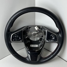 2019 Honda Civic Steering Wheel Assembly Red Stitched Oem