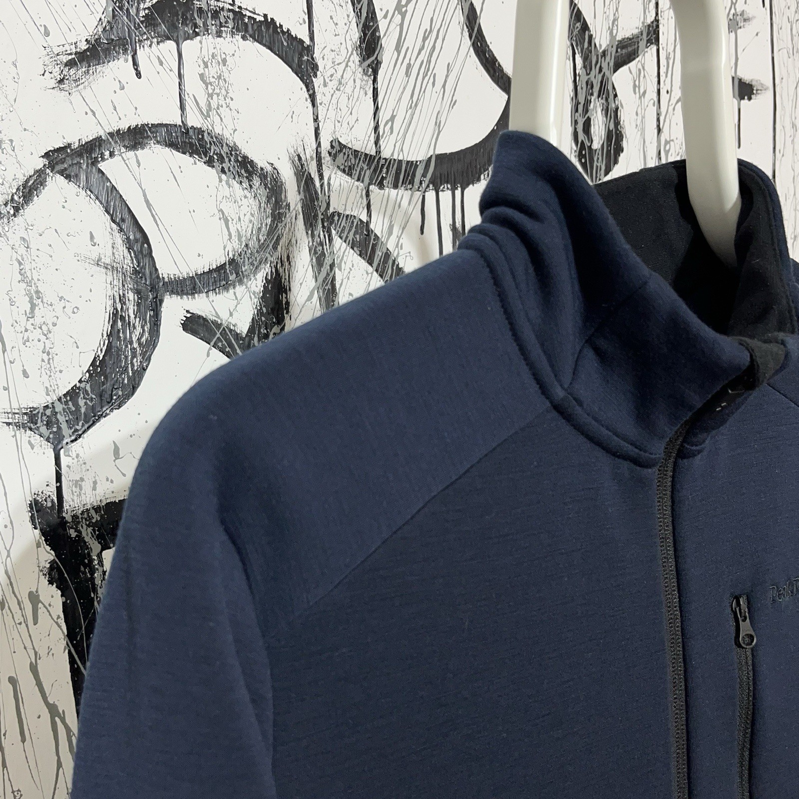 Peak Performance Vertical Mid Zip Jacket Mens Blu… - image 15