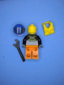 LEGO City: Orange Powerboat - From 60085 - Boat & Driver Only - No Box/Manual