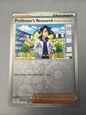 Pokemon TCG * SV Prismatic Evolutions 125/131 Professor Sycamore REVERSE HOLO