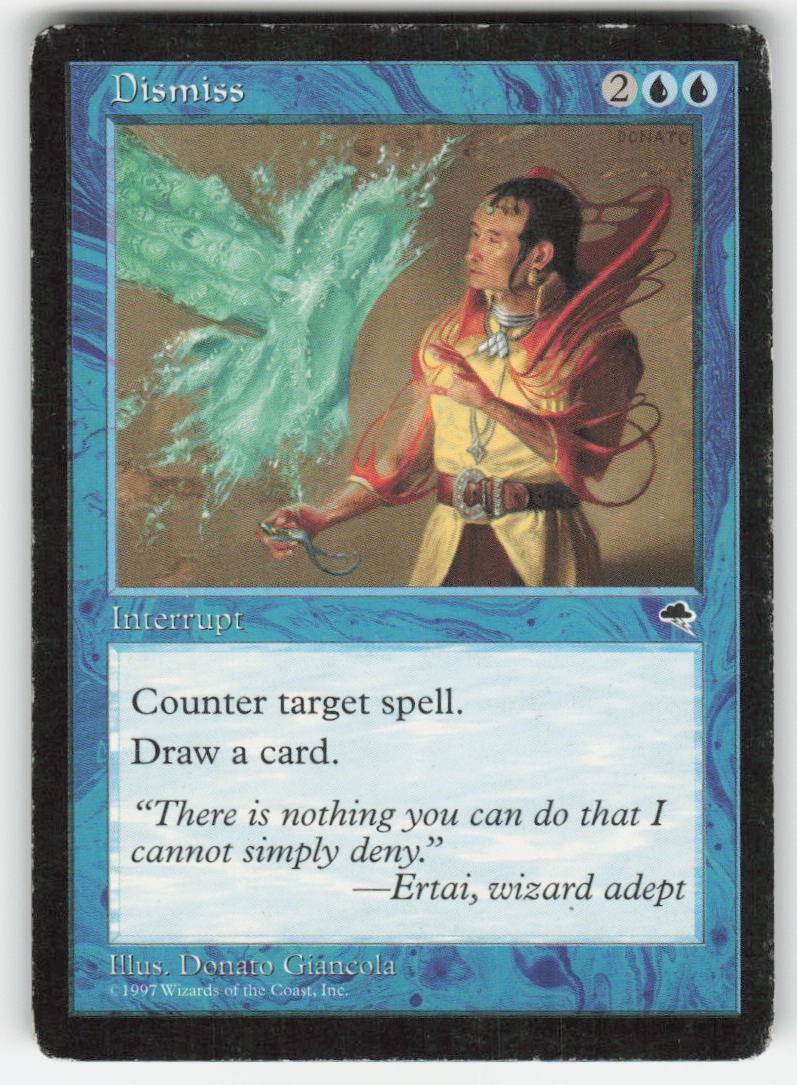 1997 Dismiss Tempest 58 MTG