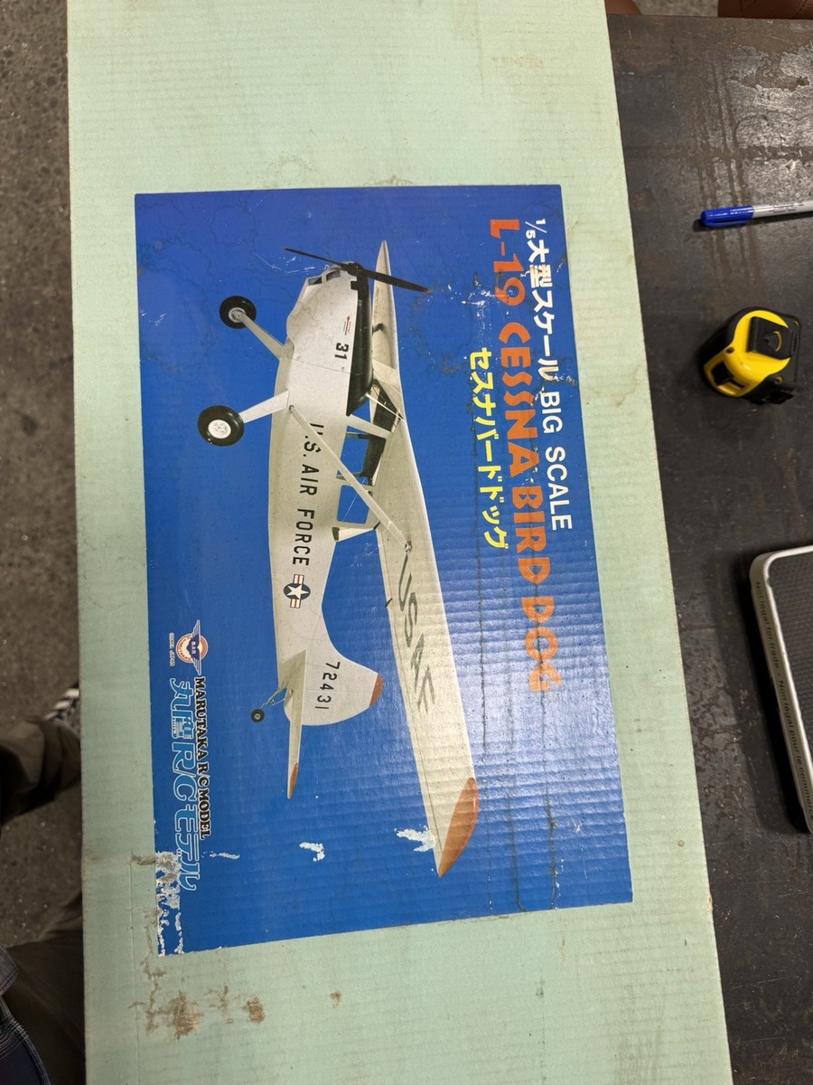 Cessna L-19 Bird Dog Kit by Marutaka R/C Models. Imported from