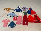 Vintage Lot Of Barbie And Ken Clothes  Fancy Free Dress Some With Labels