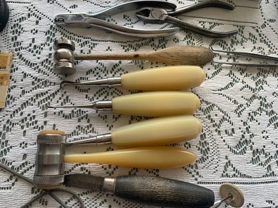 HUGE LOT VINTAGE DENTAL TOOLS c 1950's Burner, Dremmel, motor, Foot Pedal +