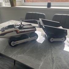 Big Trak 2010 Programmable Vehicle And 1979 Transporter Milton Bradley
