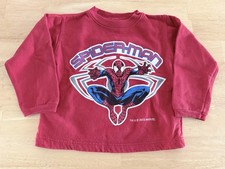 Vintage 2003 Spider-Man Marvel Graphic Pull Over Red Crewneck Sweater Boy Kids 5