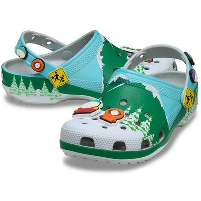 Crocs x South Park Multicolor Shoes Slides Casual Comfort Slip On Slippers Beach