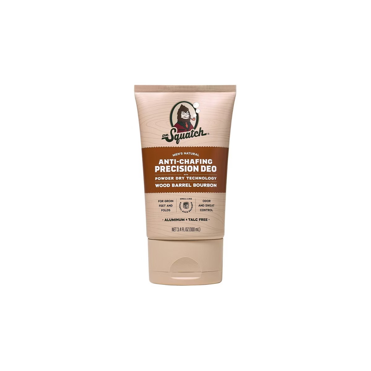 DR. SQUATCH Men’s  Anti-Chafing Precison 3.4 fl oz