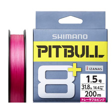 Shimano Pitbull 8+ PE Braided Fishing Line Tr...