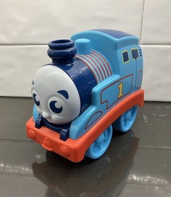 2017 Thomas & Friends My First Push Along Thomas Toy Train Blue Mattel