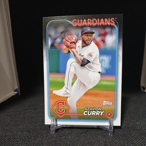 2024 Topps Cleveland Guardians #CLE-13 Xzavion Curry | Baseball Card