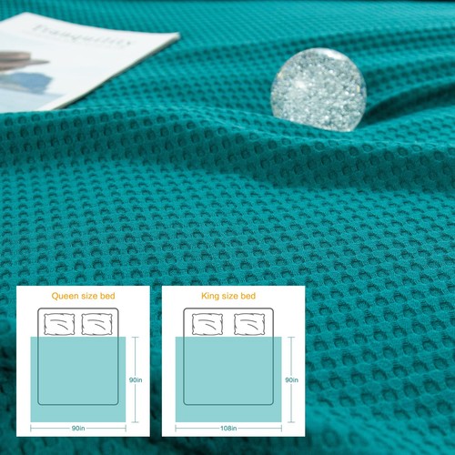Cooling Blanket Queen Size, 100% Rayon Derived from Bamboo, Cool Summer Blank... - Picture 7 of 8