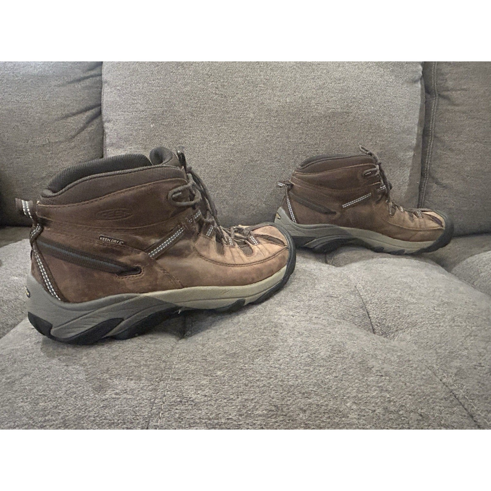 Stivali da trekking impermeabili Keen da uomo taglia 11