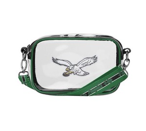 Philadelphia Eagles NFL Women's Stadium Clear Crossbody Bag/Purse by FOCO