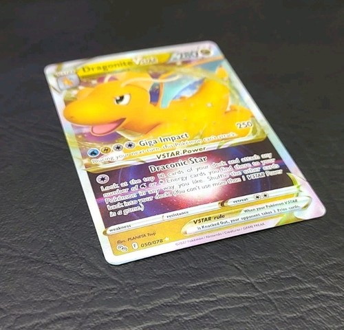 Dragonite VSTAR Pokemon 050/078 Ultra Rare 2022 - Picture 7 of 8