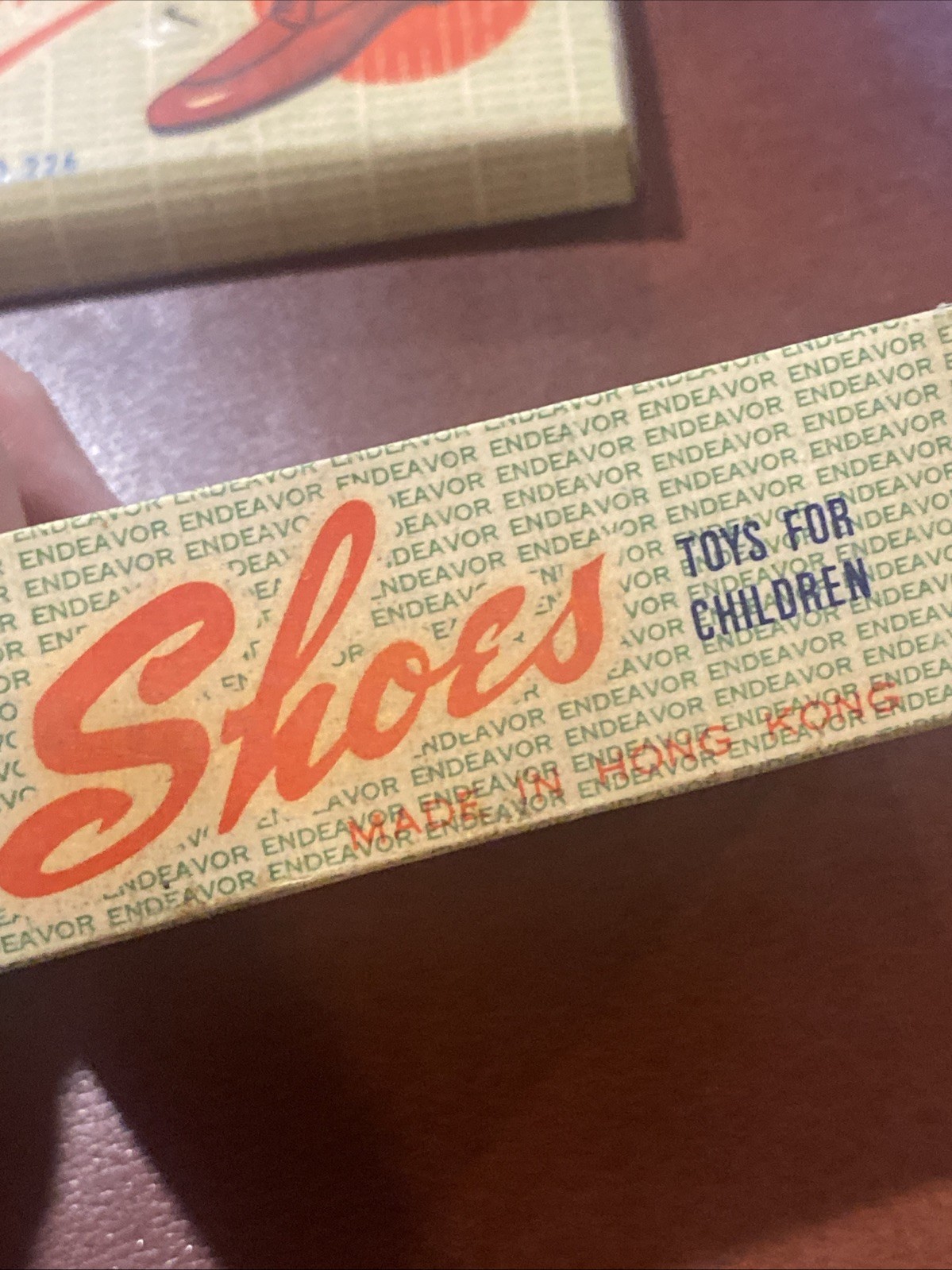 Scatola miniatura scarpe Endeavor vintage n. 226 foto 6