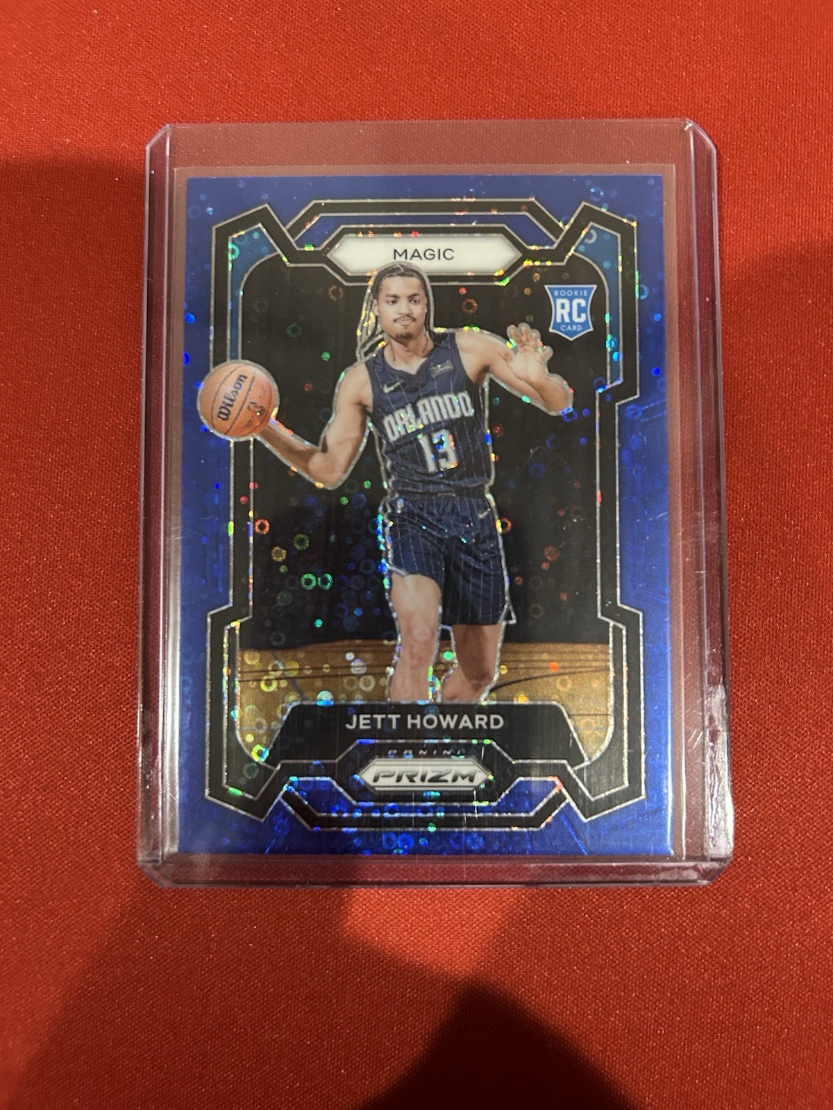 2023-24 Panini Prizm - Jett Howard #132 Blue Fast Break Prizm /150 Rookie Magic