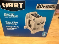 Hart Dual Port 20V Fast charger ***NEW IN BOX*** HGCG021NVM