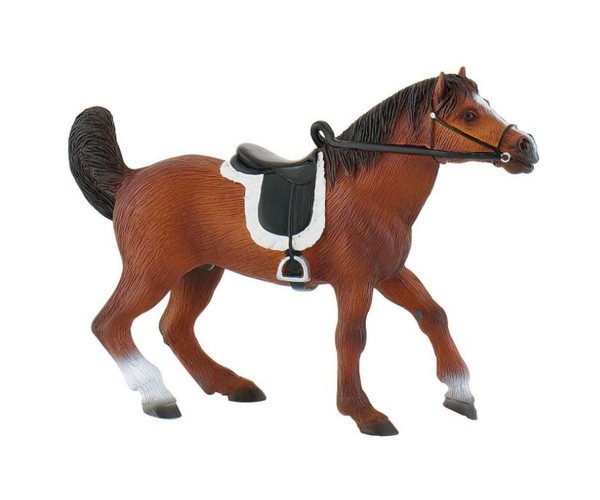 Bullyland Pferde Tierfigur Araber Hengst | Pferd Figur | Spielfigur Ab 3 Jahre-image