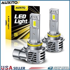 AUXITO LED Fog Light Bulb HB4 9006 Fog Light Bulb White 6500K High Power Lamps