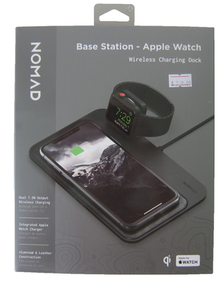 #ad Nomad 5 in 1 Base Station Wireless Hub W Apple Watch Charger Mount 10 W Output $24.99