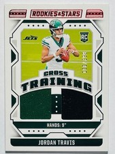 2024 Rookies & Stars Football Jordan Travis Cross Training Jersey RC /399 Jets