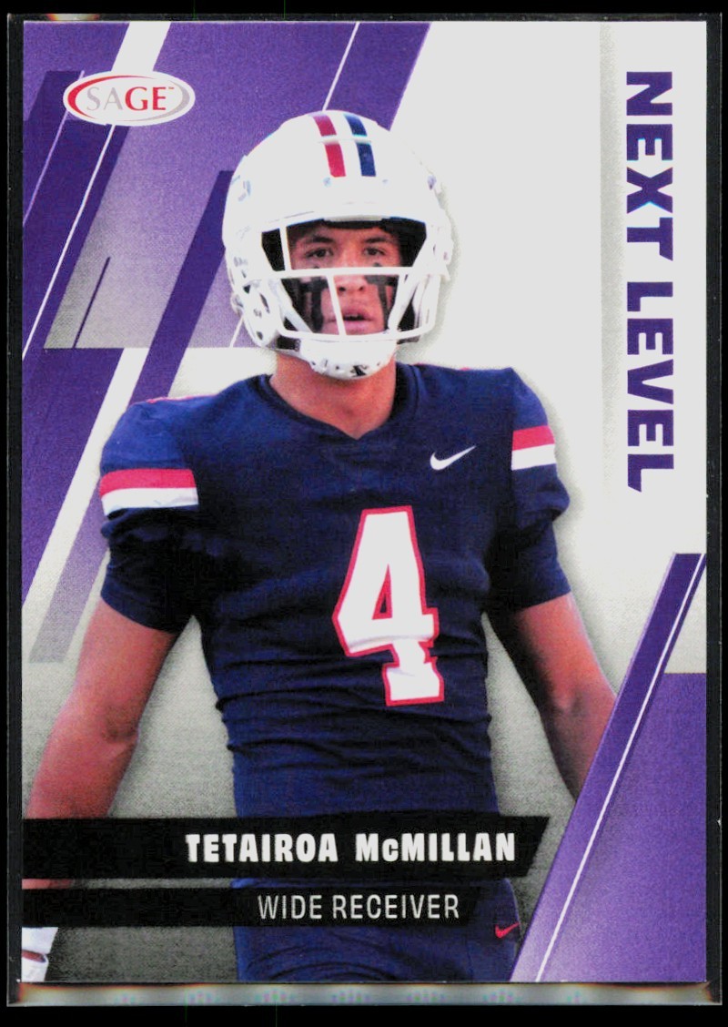 2025 SAGE HIT Purple Tetairoa McMillan Rookie Arizona Wildcats #93