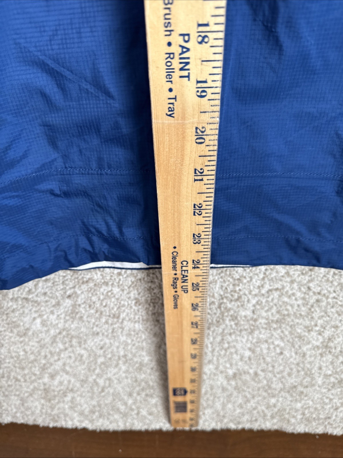 Patagonia Torrentshell Jacket Mens Small Blue H2No Waterproof Hooded Rain 83801