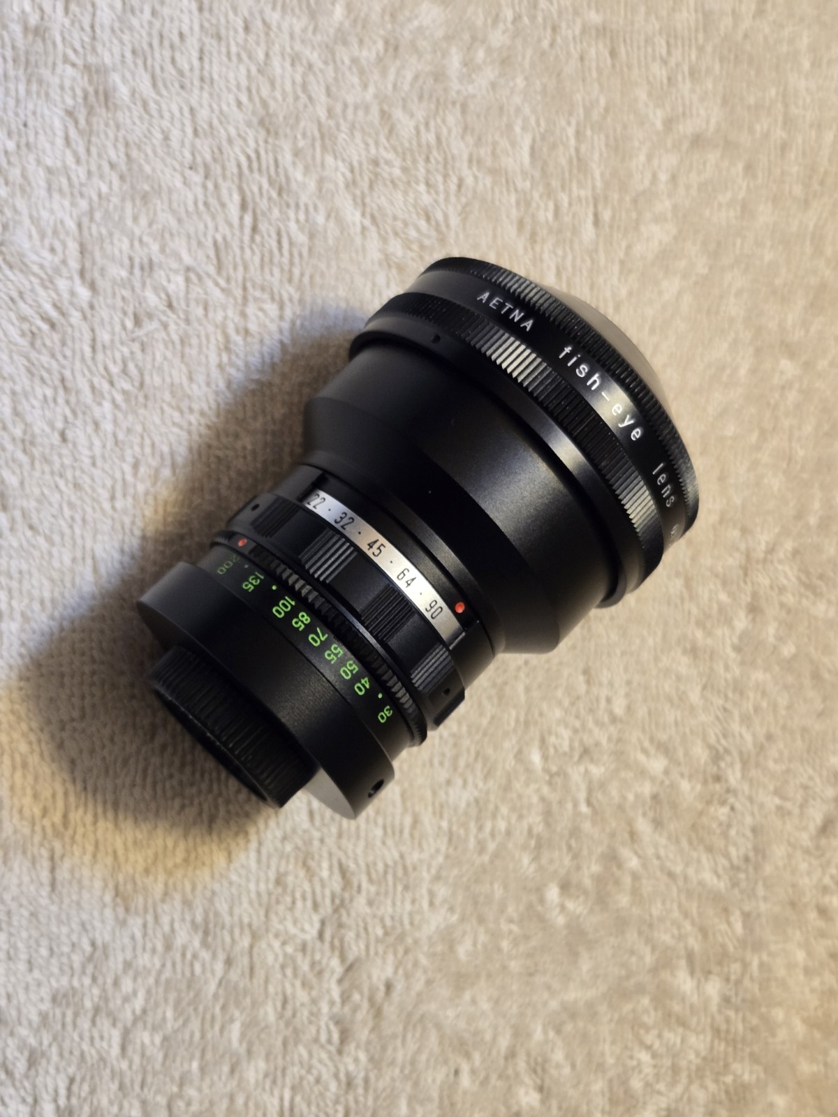 Aetna 0.15x Fish Eye Lens Ultra Wide Angle 27mm Thread Mount, Excellent Fisheye