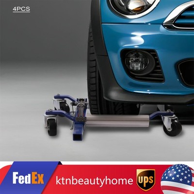 2 Piece Ratcheting Wheel Dolly 1300lbs Capacity Heavy Duty Self Loading Dolly