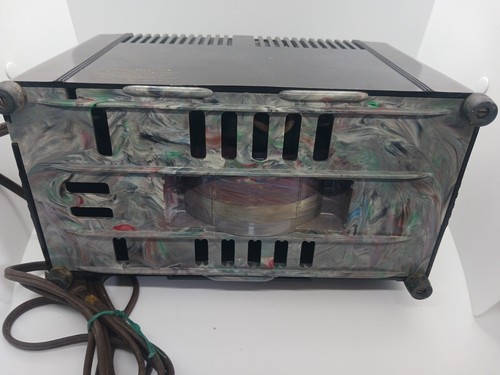Vintage Magnus Mini Tischorgel elektrische Orgel 1510 Mundharmonika Bakelit MCM funktioniert - Bild 8 von 8