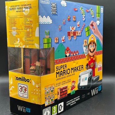 Nintendo Wii U Super Mario Maker 32GB Spielekonsole - Schwarz