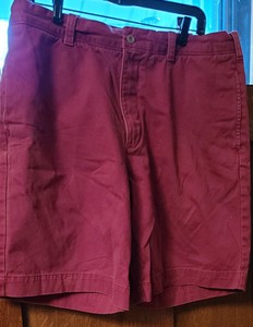 Men's Red Breakwater Shorts Size 38