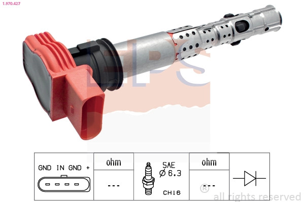 Bobine d'allumage défectueuse AUDI ? Solution EPS 06D 905 115 A