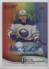 2021-22 Upper Deck Allure Rainbow Full Auto Arttu Ruotsalainen #R-8 Auto 0cv