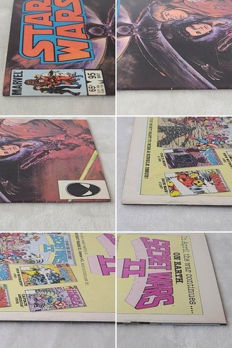 Star Wars 95 Marvel Comics 1985 FN+ 6.5 Princess Leia Luke Skywalker Cover - Picture 7 of 19