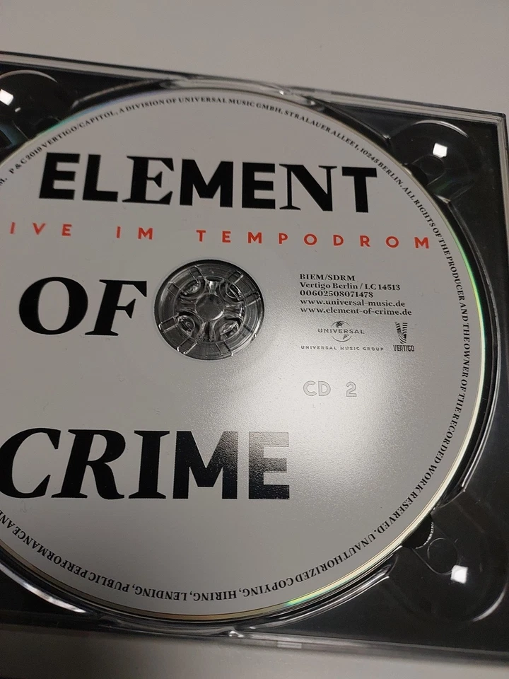 Element Of Crime - Live Im Tempodrom (Ltd.Deluxe Edt.) [2 CDs] - Bild 4 von 4