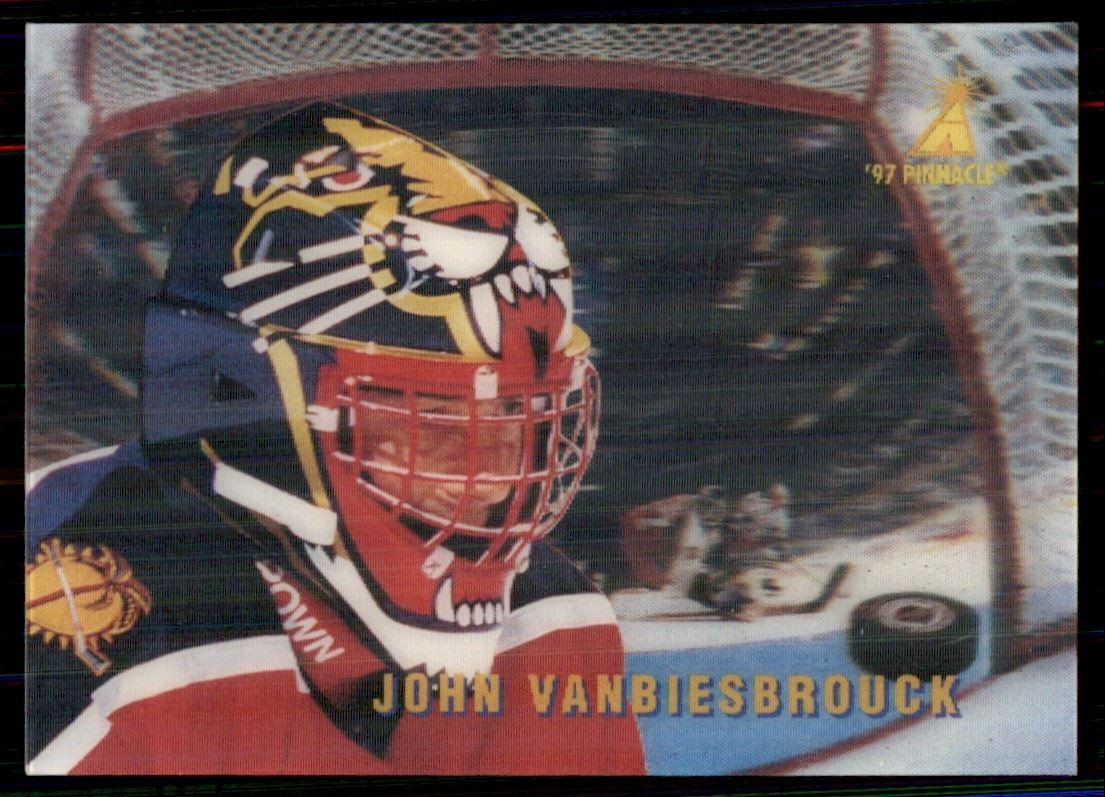 1996-97 Pinnacle McDonald's 3D Ice Breakers John Vanbiesbrouck Florida Panthers